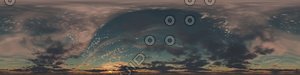 360&deg; skymap twilight
