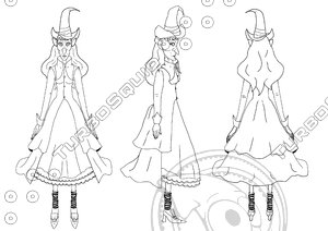 Blueprint of Petra witch