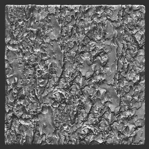 Bark pine 01 ZBrush Alpha