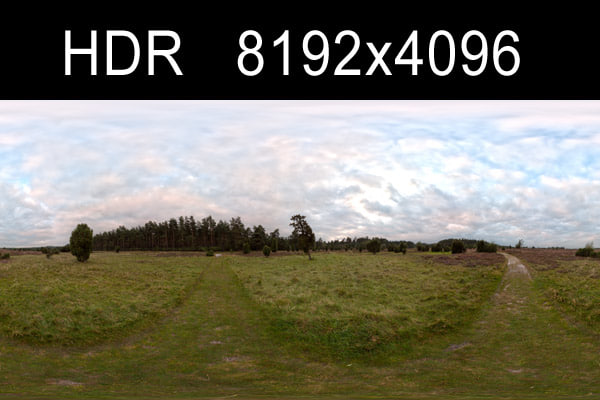 Texture field hdr hdri