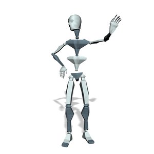 Male hold on gesture
