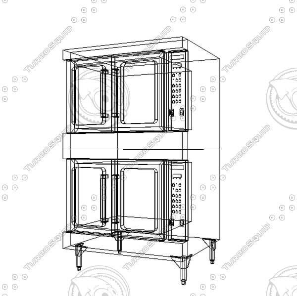 Building Revit Family oven restaurant ovens