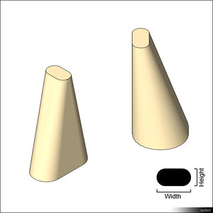 Duct Flat Oval Reducer 01381se