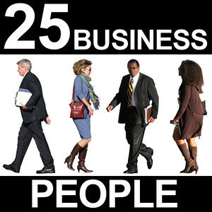 25 Business People Textures - Vol. 3