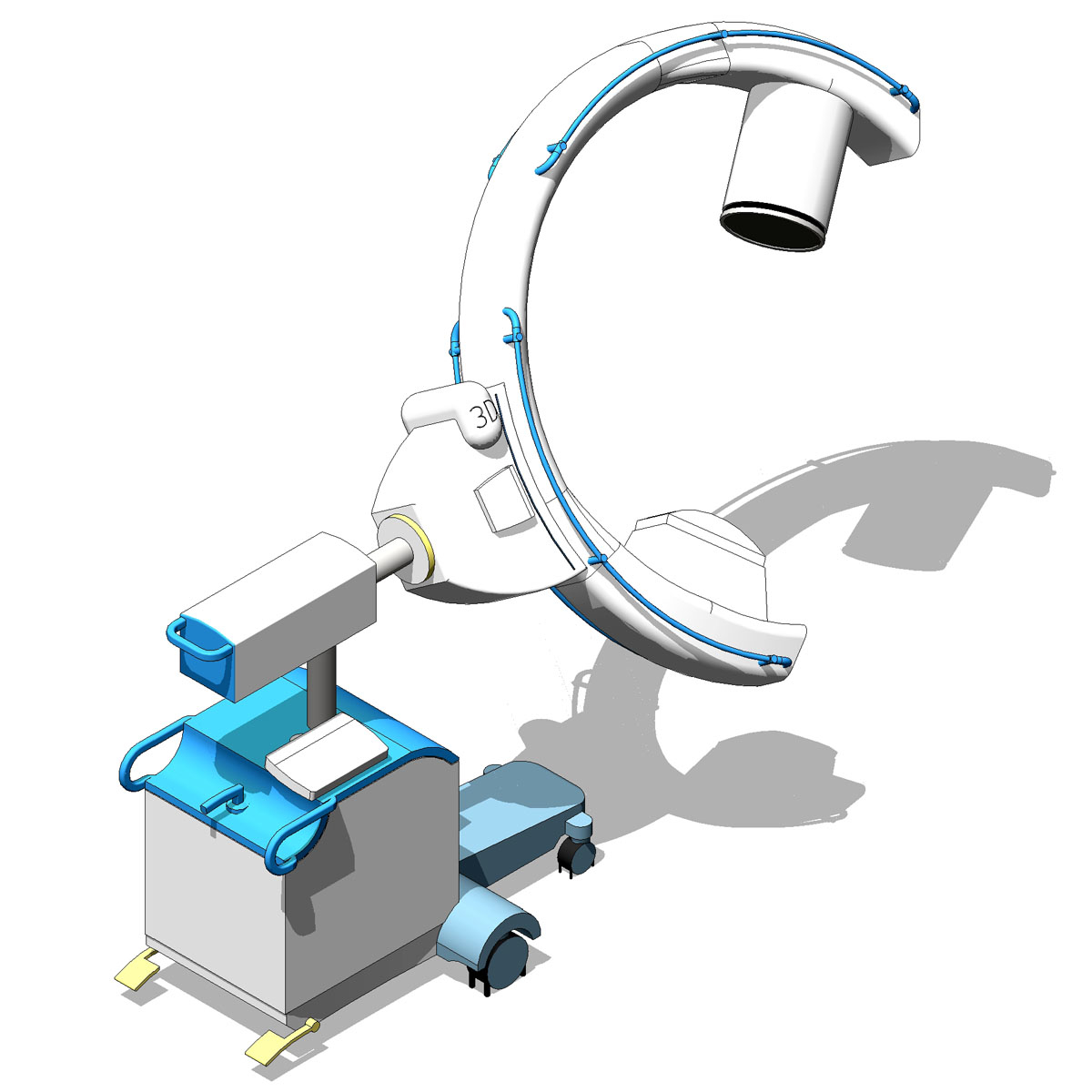 Building Revit Family Siemens Mobile C Arm