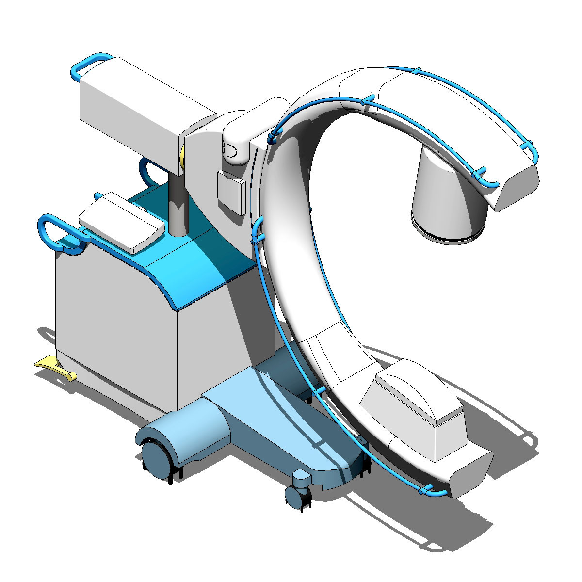 Building Revit Family Siemens Mobile C Arm