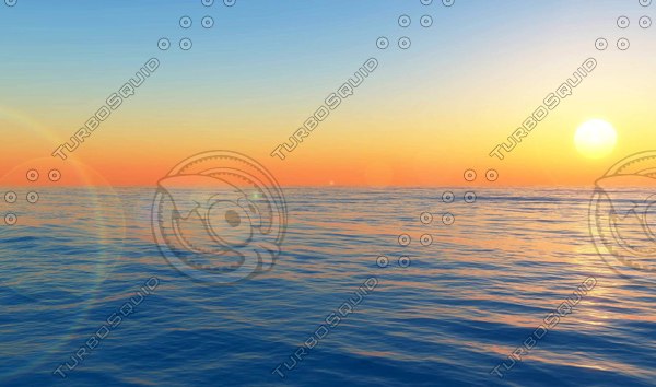 Stock JPEG sea blue orange