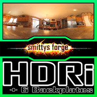 HDRI Pack - Kitchen Island + 6 Backplates