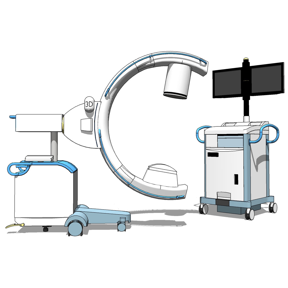 Building Revit Family Siemens Mobile C Arm