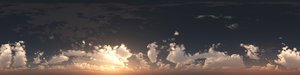 skymap sunset