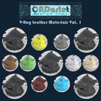 CADartet V-Ray Leather Materials Vol1