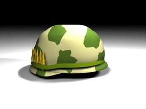 Army helmet