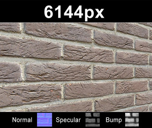 Brick Wall 01 - Hi Res Set