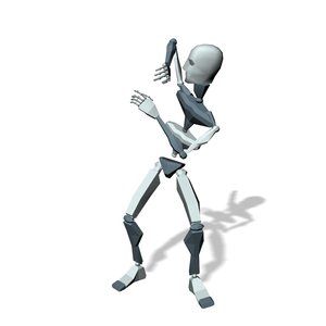 Male shock and run away