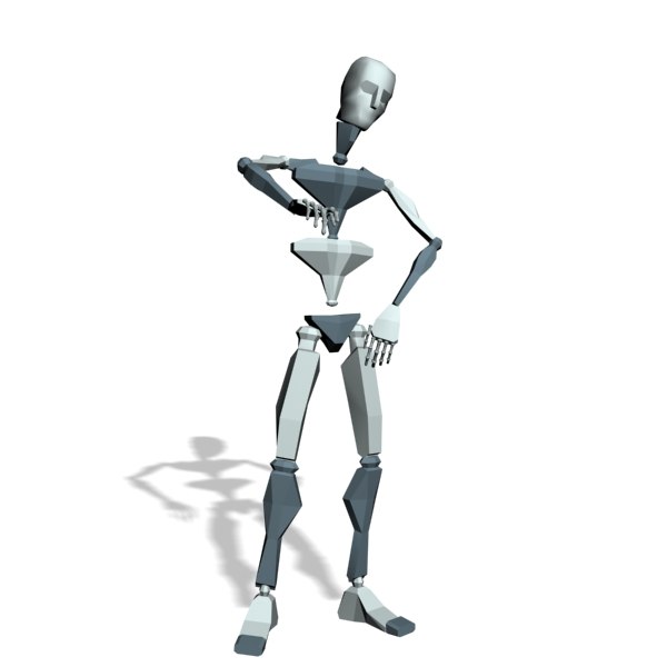 Motion Character Studio Biped stand talk capture