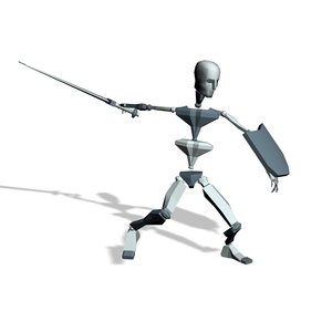 Knight backward step