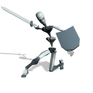 Knight swing attack combo