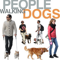 People walking dogs collection
