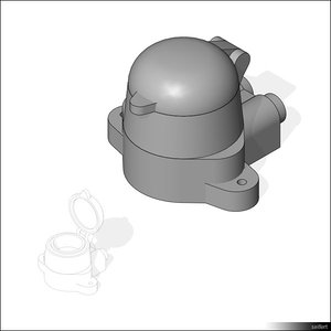 Power Socket Retro 01405se