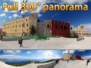 Ibiza Fortress 2 - 360&deg; panorama