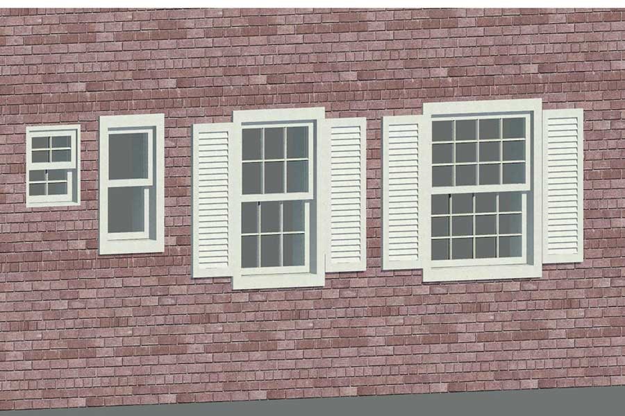 Building Revit Family double hung window