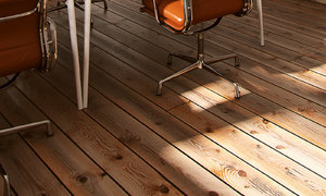 Aged Reclaimed Wood Floor