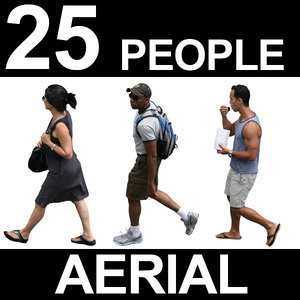 Aerial People Textures - Volume 3