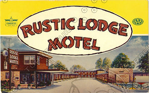 Rustic Inn Postcard