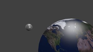 Earth and Moon