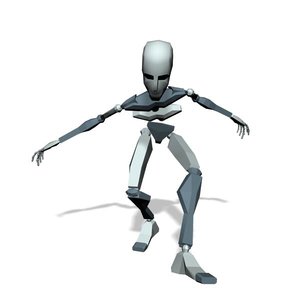 Mocap Creature wolf forward T03
