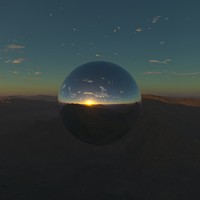 Mountain Sunset HDR 360