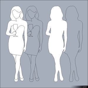 2D Character Woman 01456se