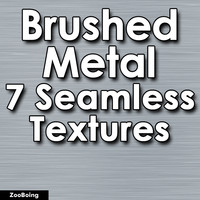 Set 022 - 7 Brushed Metal Textures