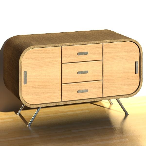 Building Revit Family credenza Furniture parametric