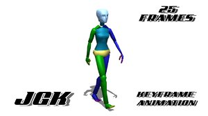 Female Walk Cycle01