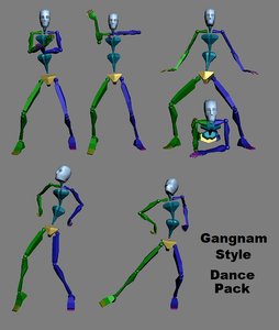 Dance Gangnam Style Dance Pack