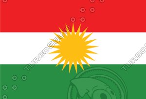Kurdistan Flag
