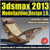 3dsmax 2013 Modellazione Design v.11 Italiano cd front
