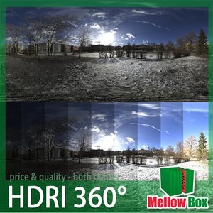 HDR spherical environmental map