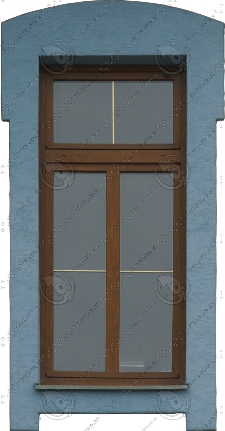 Texture PNG window blue rim