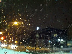 wet glass