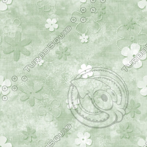 Fun with Florals - Green Floral 1