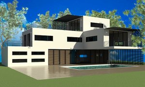 3d model house exterior