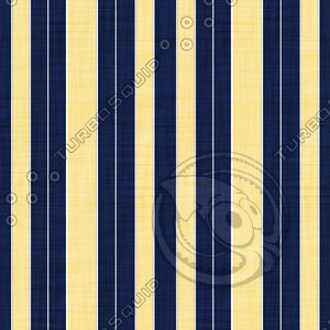 Coordinated Cottons - Yellow on Navy Stripes