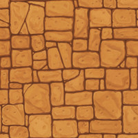 stone floor handpaint 01
