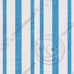 Coordinated Cottons - Blue on White Stripes