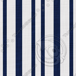 Coordinated Cottons -Navy on White Stripes