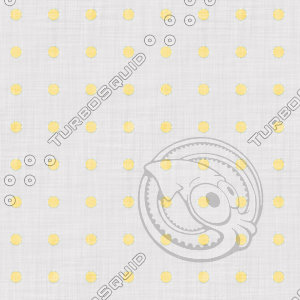 Coordinated Cottons - Yellow on White Polka-Dots
