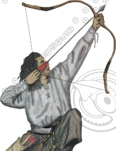 Male Archer Fantasy Art