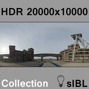Coal mine panorama set